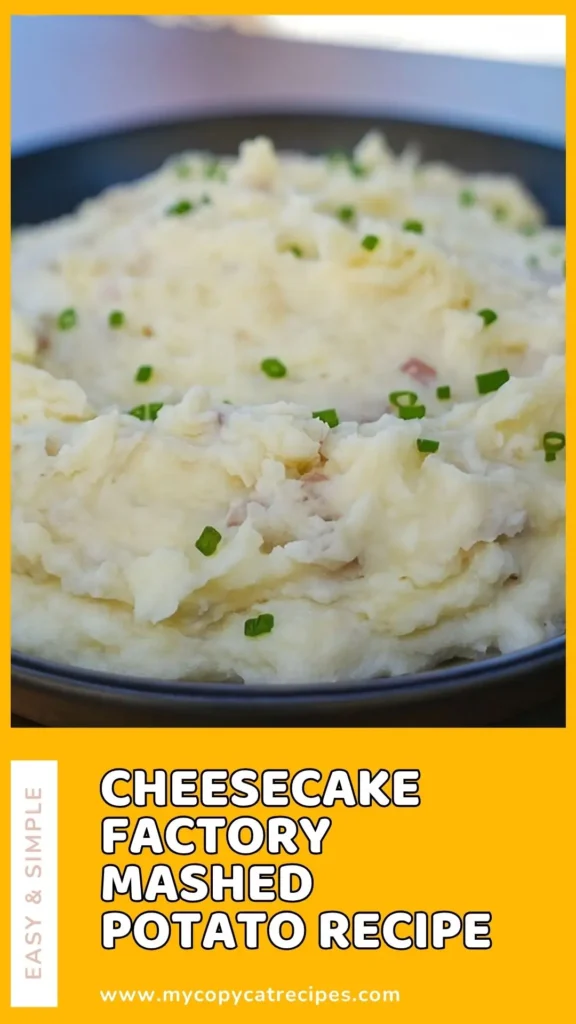 Delicious Cheesecake Factory Mashed Potato