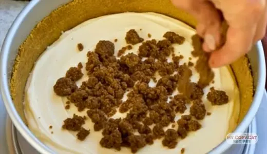 Assemble the Layered Cheesecake