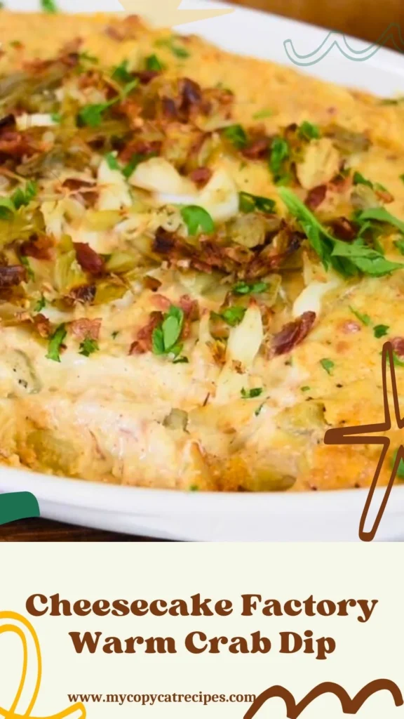 Cheesecake Factory Warm Crab Dip