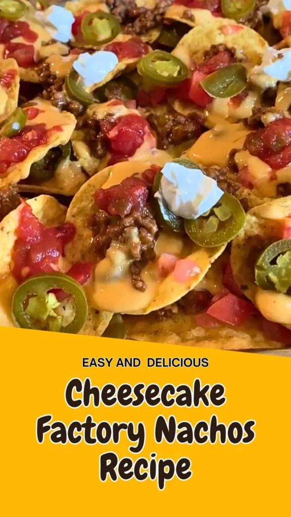 Enjoy this Cheesecake Factory Nachos
