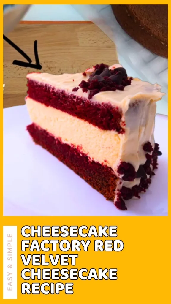 Cheesecake Factory Red Velvet Cheesecake