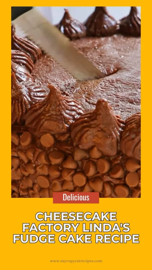 Delicious Cheesecake Factory Linda's Fudge Cake