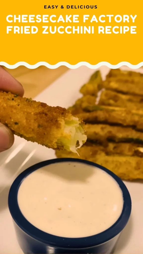 Enjoy this Cheesecake Factory Fried Zucchini