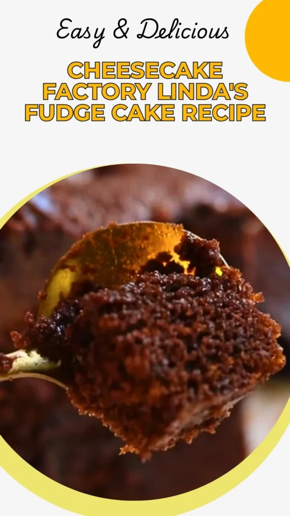 Enjoy this Cheesecake Factory Linda's Fudge Cake