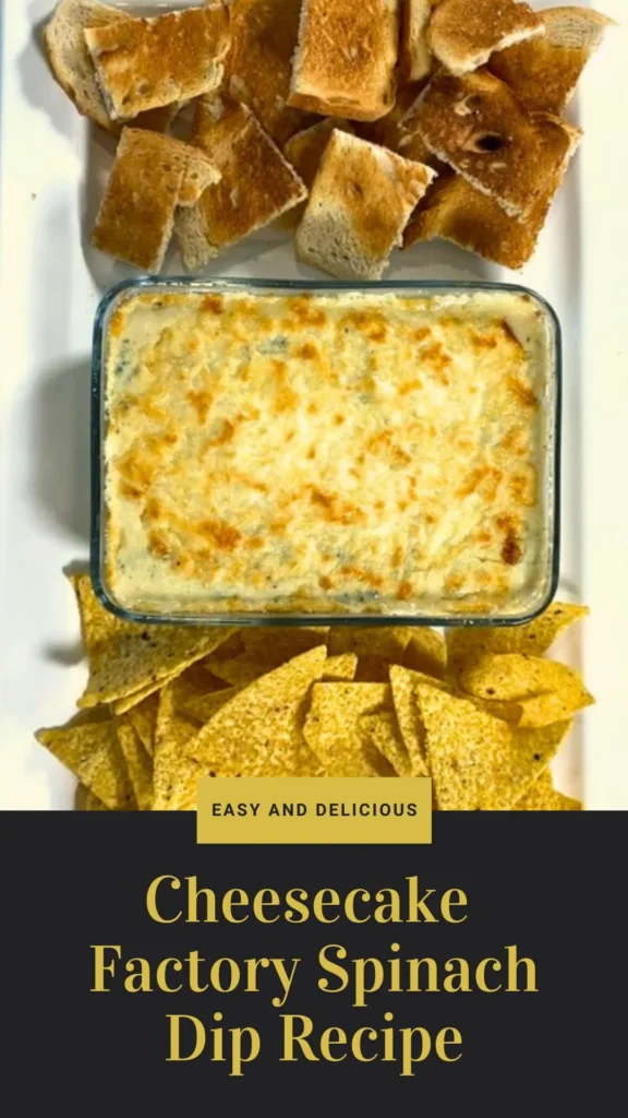 Cheesecake Factory Spinach Dip