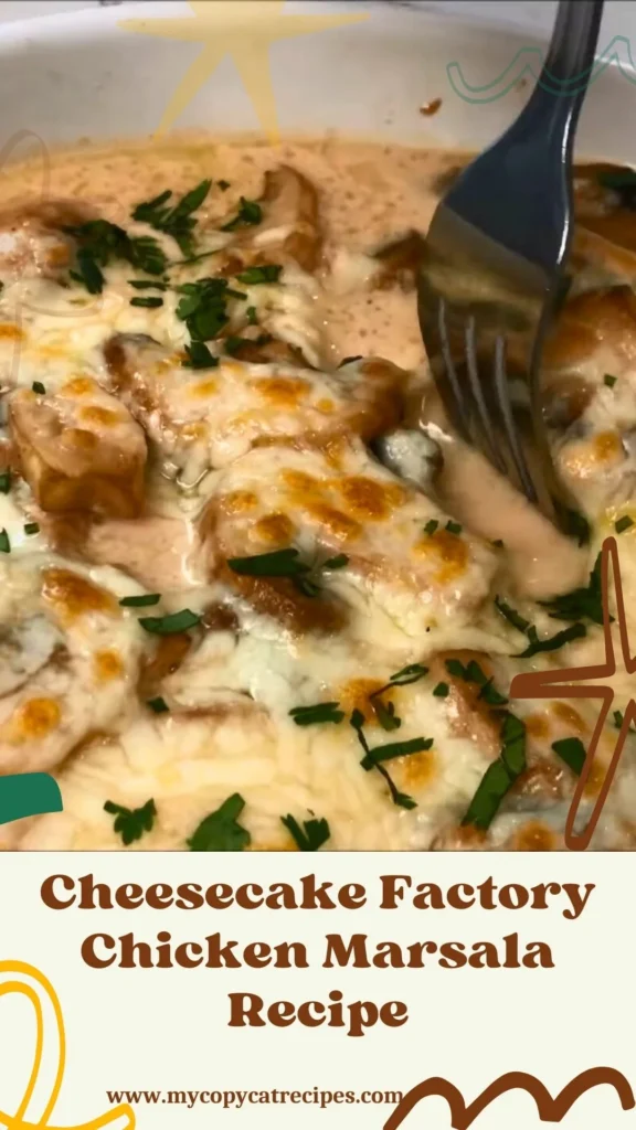 Delicious Cheesecake Factory Chicken Marsala