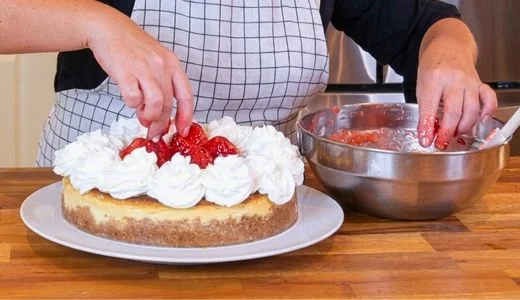 Glaze and Decorate with Strawberries