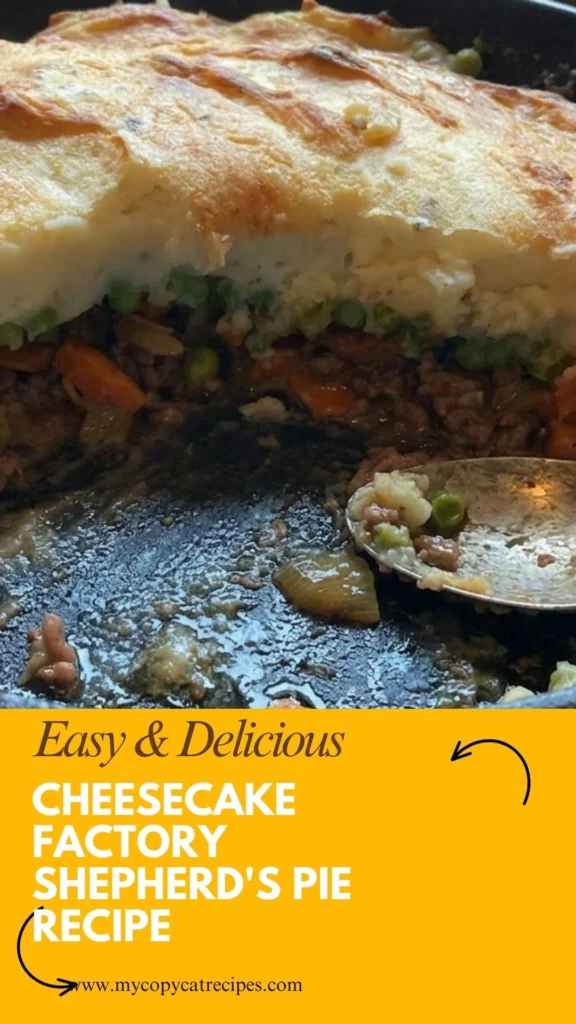 Enjoy this Cheesecake Factory Shepherd's Pie