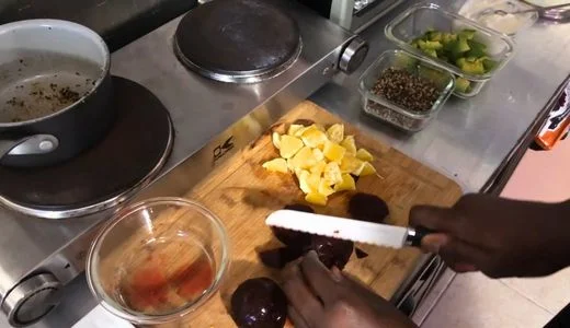 Prepare the Fruits & Vegetables